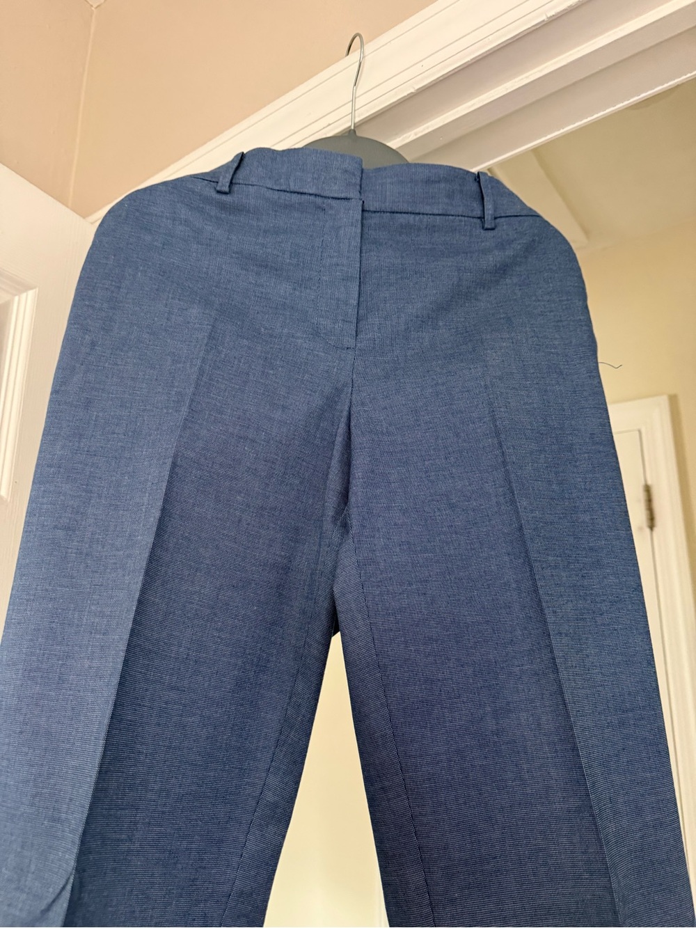 Classic Navy Dress Pants - Tailored Fit